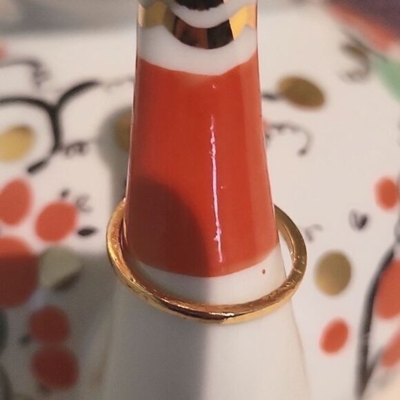 NWT Gorjana Gold Knot Celtic Rope Delicate Feminine Dainty Braid Modest Ring 7 - Picture 4 of 5